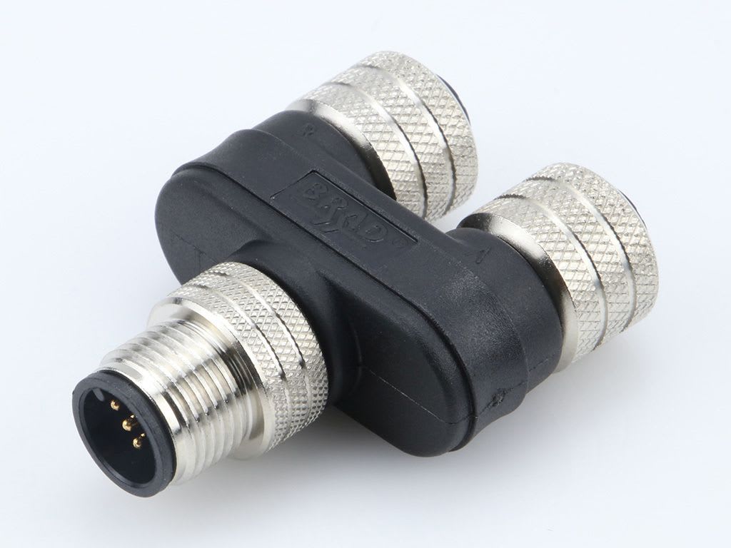 MOLEX - Y-haaroitin M12, 5-nap - SPL YS M12 5P AC MA FE FE