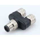 MOLEX - Y-haaroitin M12, 5-nap - SPL YS M12 5P AC MA FE FE