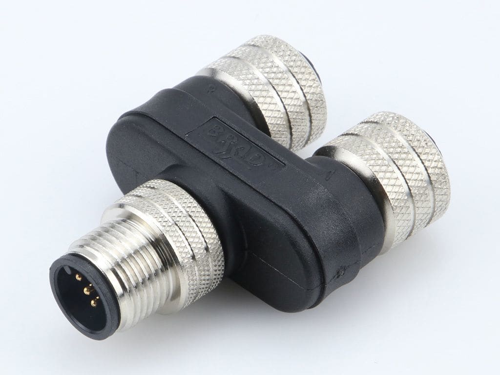 MOLEX - Y-haaroitin M12, 5-nap - SPL YS M12 5P AC MA FE FE