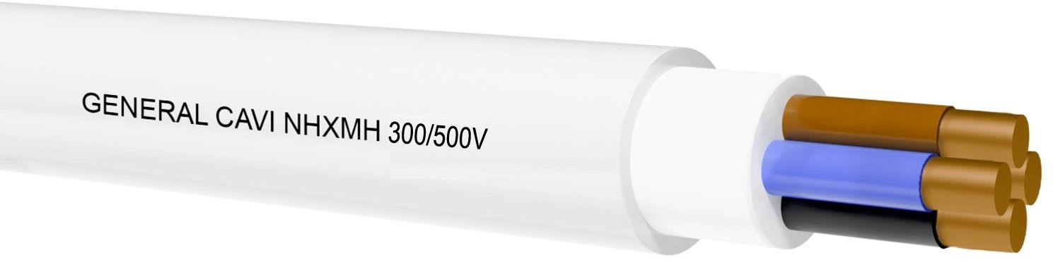 GENERAL CAVI - Asennuskaapeli HF - NHXMH-J MMJ 5x2,5 S HF K500 Dca