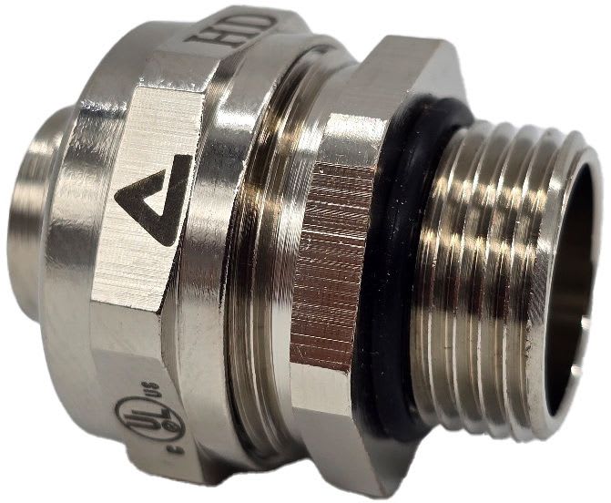 ANAMET - Suojaletkuliitin metalli - Anaconda HD liitin 90° M25x1,5