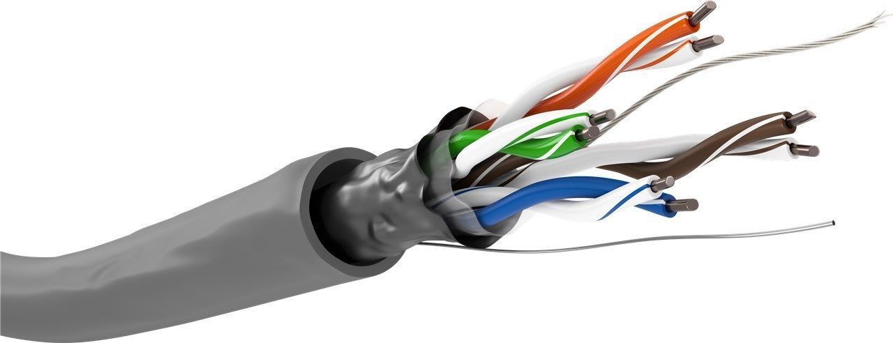 GOOBAY - Tietoverkkokaapeli - Cat5e F/UTP har K305 Eca