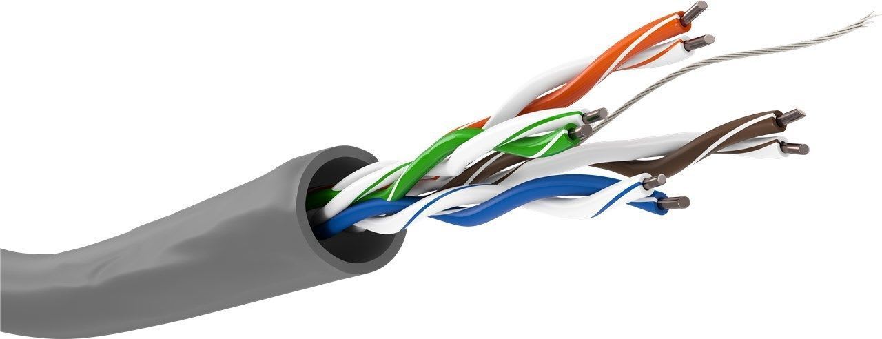 GOOBAY - Tietoverkkokaapeli - Cat5e U/UTP har K100 Eca