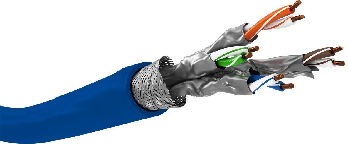 GOOBAY - Tietoverkkokaapeli - Cat7A S/FTP sin K100 Dca