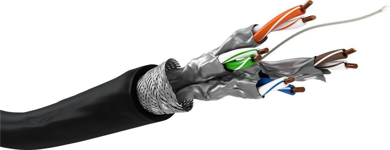 GOOBAY - Tietoverkkokaapeli - Cat7 ulk S/FTP must K50 Fca