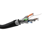 GOOBAY - Tietoverkkokaapeli - Cat6 ulk S/FTP must K100 Fca