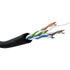 GOOBAY - Tietoverkkokaapeli - Cat5e ulk U/UTP must K100 Fca