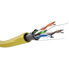 GOOBAY - Tietoverkkokaapeli - Cat5e F/UTP kelt K100 Eca