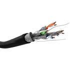 GOOBAY - Tietoverkkokaapeli - Cat6A ulk S/FTP must K100 Fca