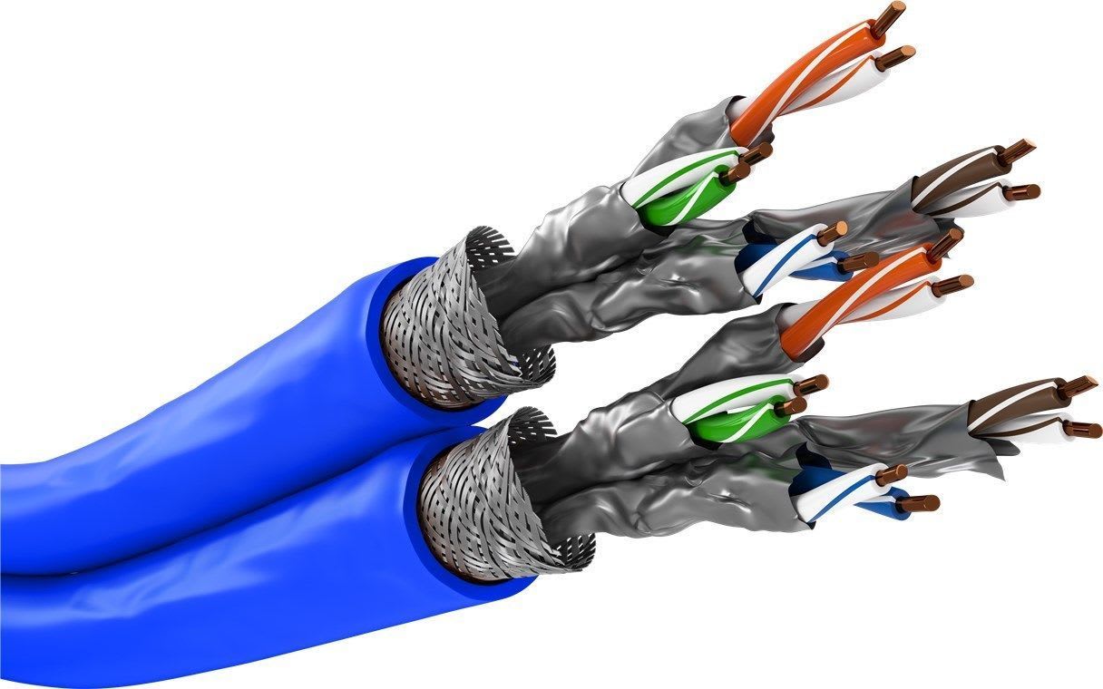 GOOBAY - Tietoverkkokaapeli - Cat7A 2xS/FTP sin K50 Dca