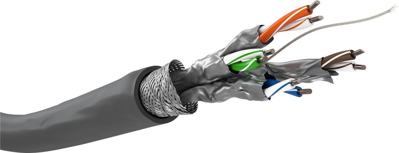 GOOBAY - Tietoverkkokaapeli - Cat6 S/FTP har K100 Eca