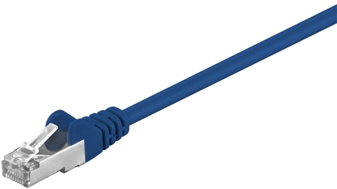 GOOBAY - Kytkentäkaapeli - CAT 5E, F/UTP, 0.5m, sin