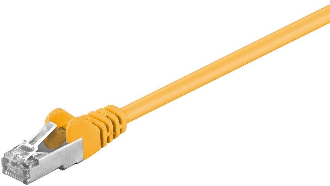 GOOBAY - Kytkentäkaapeli - CAT 5E, F/UTP, 10m, kel