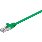 GOOBAY - Kytkentäkaapeli - CAT 5E, F/UTP, 0.25m, vih