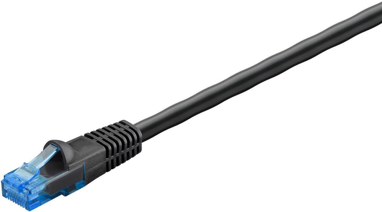 GOOBAY - Kytkentäkaapeli - CAT 6A, U/UTP, 30m, mus