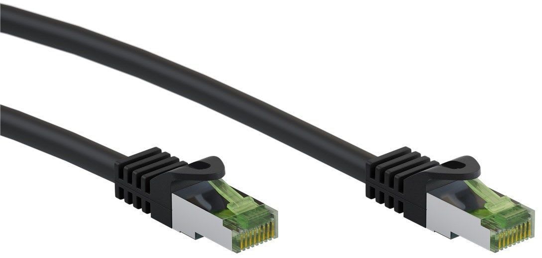 GOOBAY - Kytkentäkaapeli - CAT 8.1, S/FTP, 15m, mus