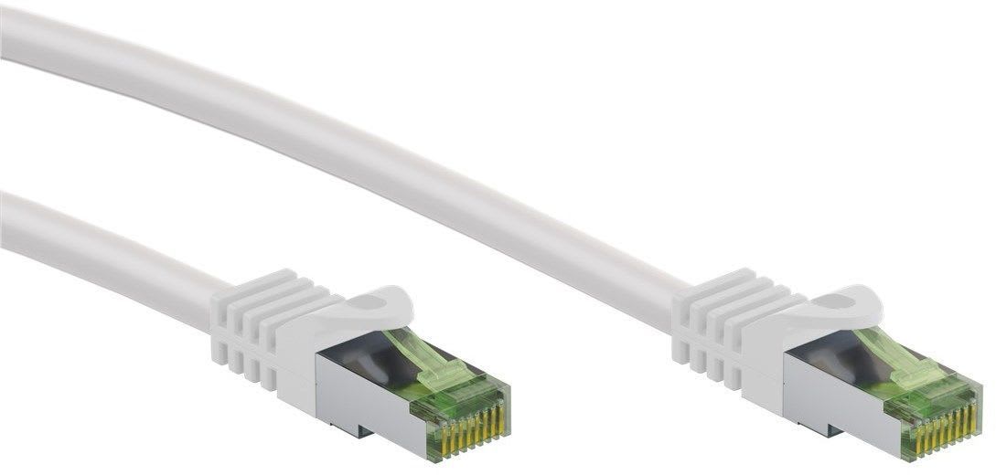 GOOBAY - Kytkentäkaapeli - CAT 8.1, S/FTP, 1m, val