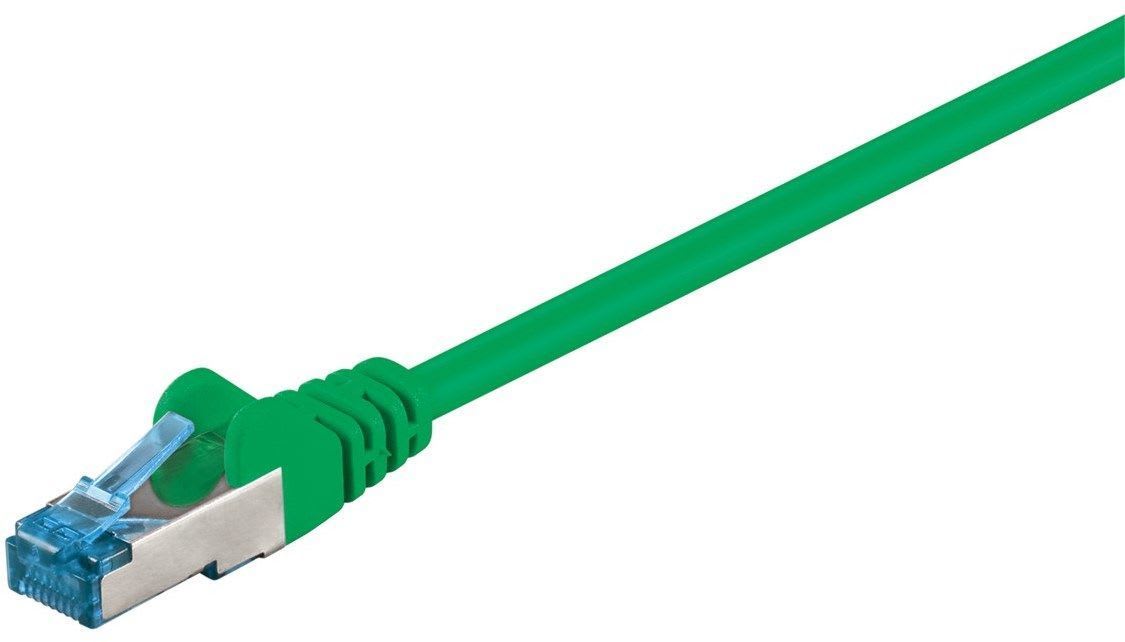 GOOBAY - Kytkentäkaapeli - CAT 6A, S/FTP, 50m, vih
