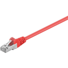GOOBAY - Kytkentäkaapeli - CAT 5E, SF/UTP, 0.5m, pun