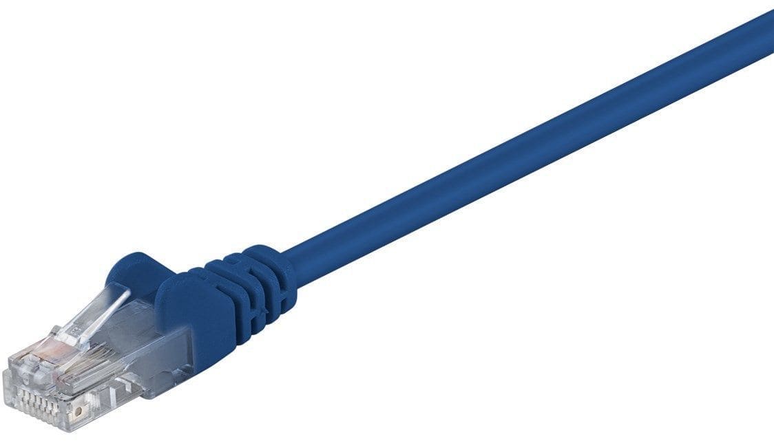 GOOBAY - Kytkentäkaapeli - CAT 5E, U/UTP, 15m, sin