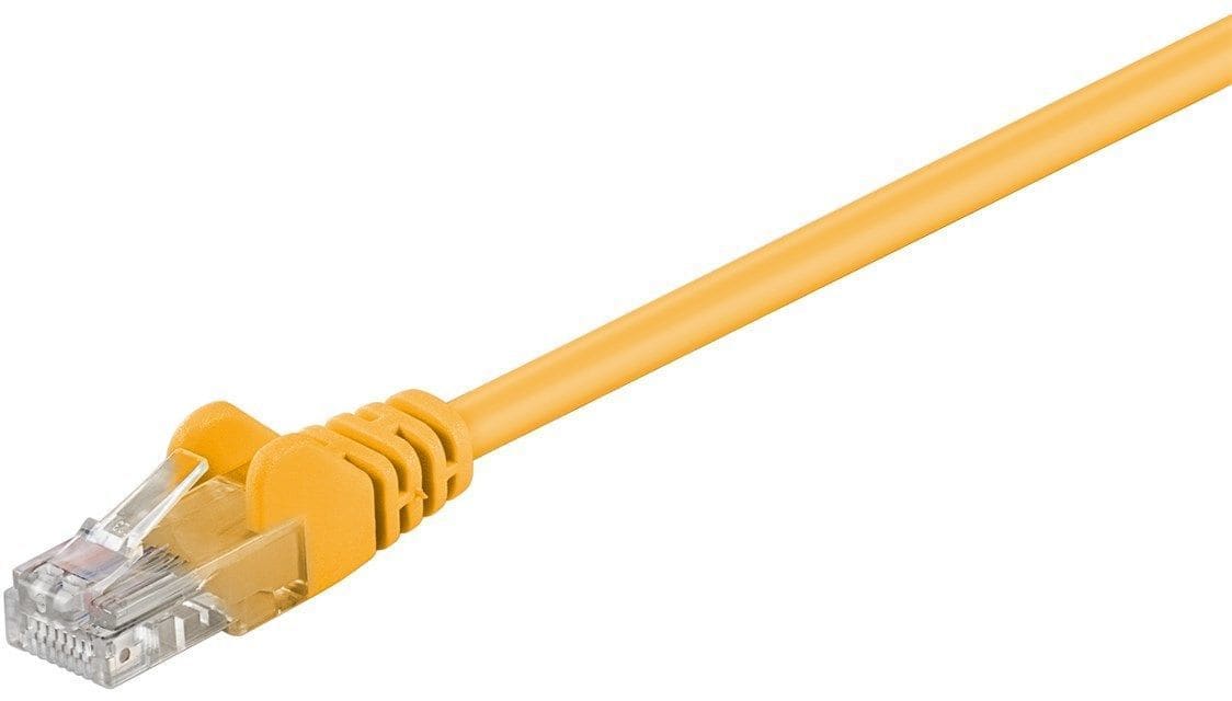 GOOBAY - Kytkentäkaapeli - CAT 5E, U/UTP, 15m, kel