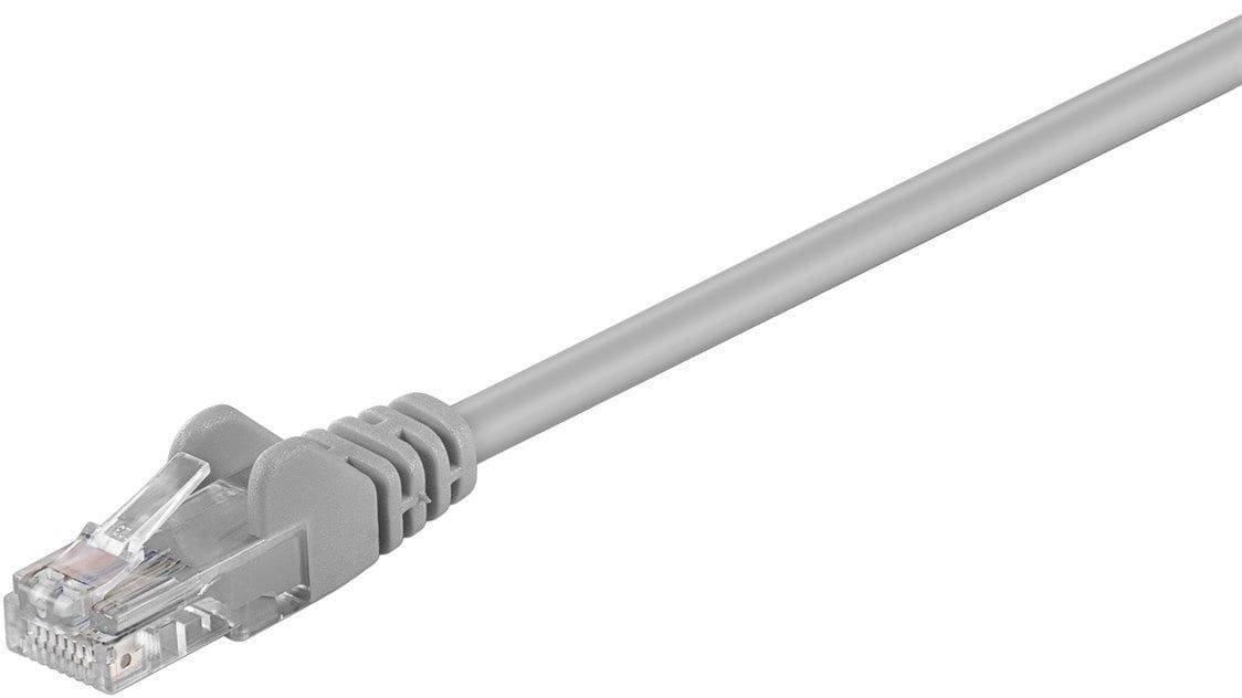 GOOBAY - Kytkentäkaapeli - CAT 5E, U/UTP, 1m, har