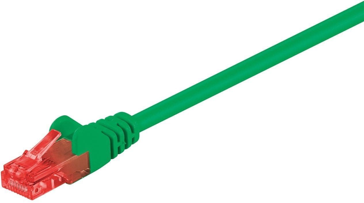 GOOBAY - Kytkentäkaapeli - CAT 6, U/UTP, 10m, vih