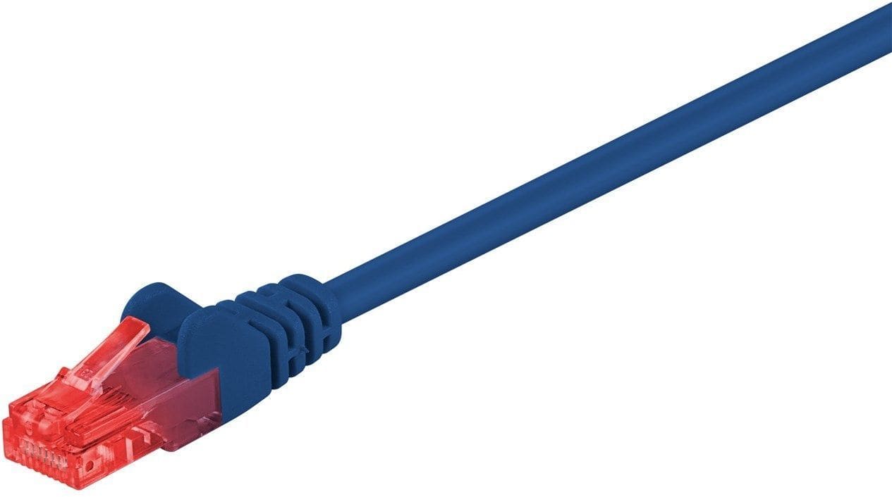 GOOBAY - Kytkentäkaapeli - CAT 6, U/UTP, 1m, sin