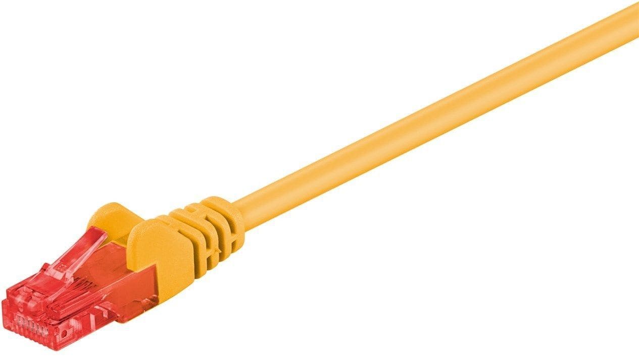 GOOBAY - Kytkentäkaapeli - CAT 6, U/UTP, 0.25m, kel