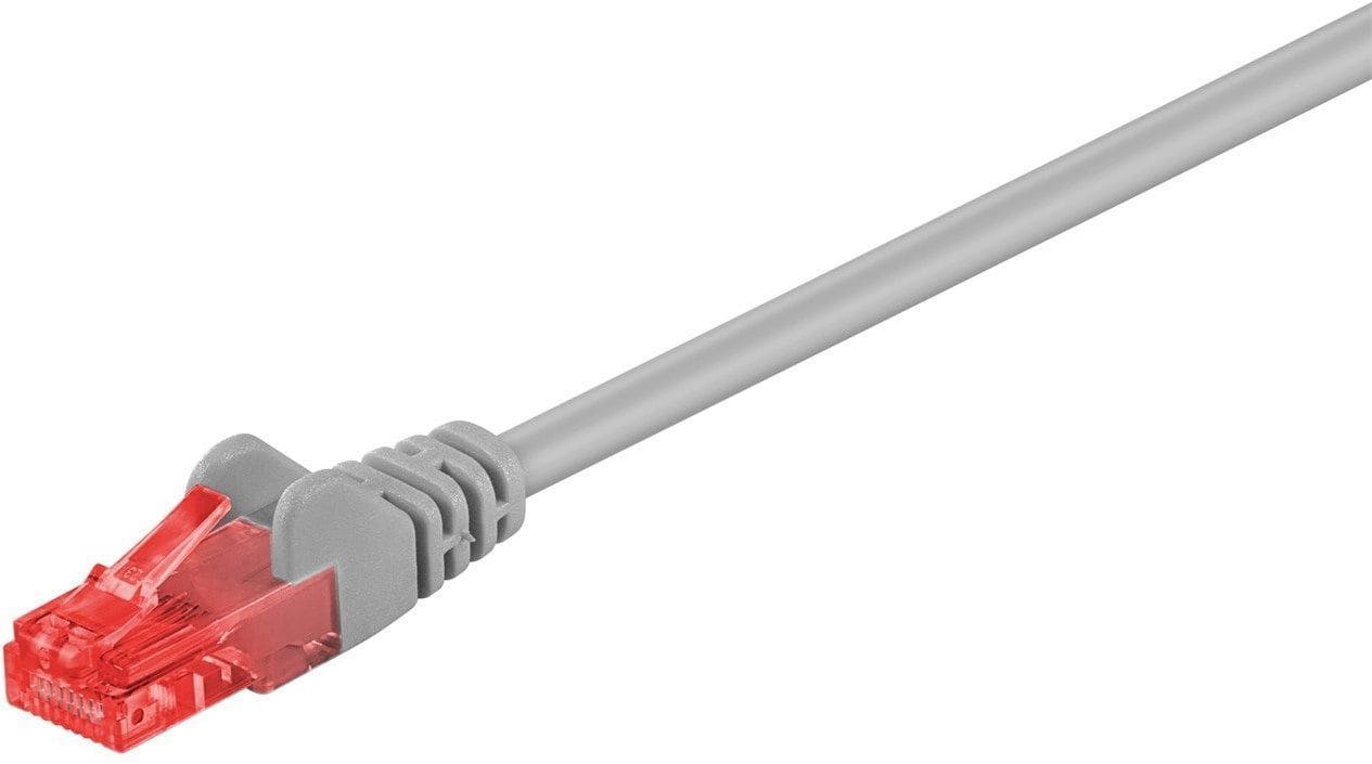 GOOBAY - Kytkentäkaapeli - CAT 6, U/UTP, 0.25m, har
