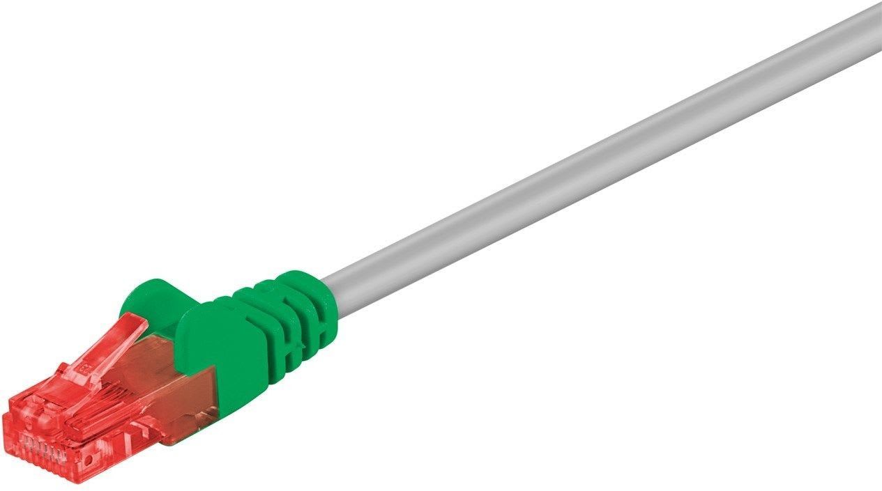 GOOBAY - Kytkentäkaapeli - CAT 6, xover, 2m, har