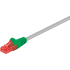 GOOBAY - Kytkentäkaapeli - CAT 6, xover, 2m, har