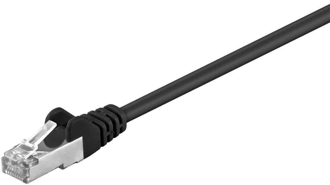 GOOBAY - Kytkentäkaapeli - CAT 5E, F/UTP, 0.5m, mus
