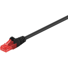 GOOBAY - Kytkentäkaapeli - CAT 6, U/UTP, 1m, mus