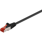GOOBAY - Kytkentäkaapeli - CAT 6, S/FTP, 0.25m, mus
