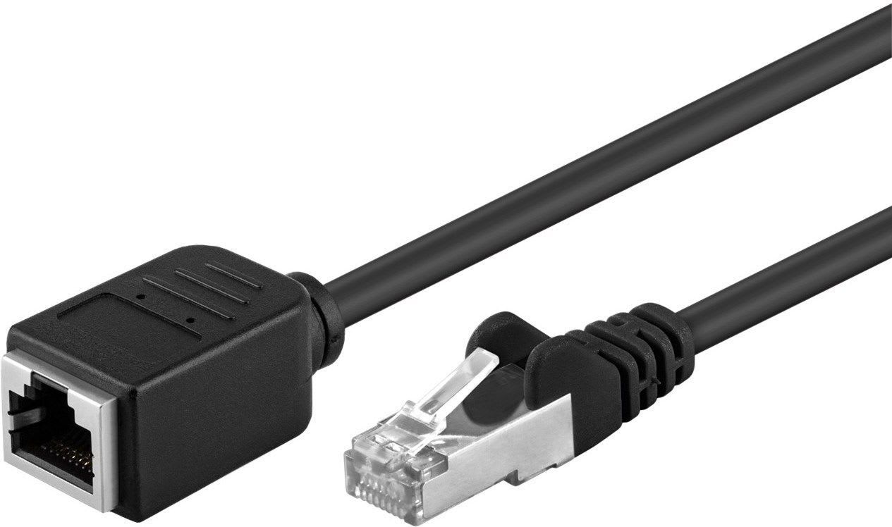 GOOBAY - Kytkentäkaapeli - CAT 5E, F/UTP, 3m, mus