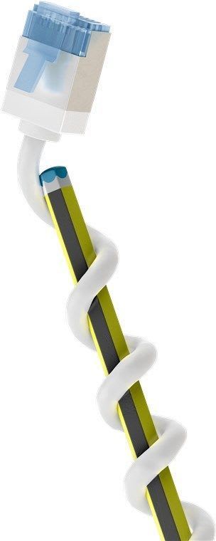 GOOBAY - Kytkentäkaapeli - CAT 6A, U/FTP, 7.5m, val