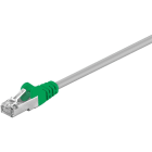 GOOBAY - Kytkentäkaapeli - CAT 5E, F/UTP, xover, 1m, har