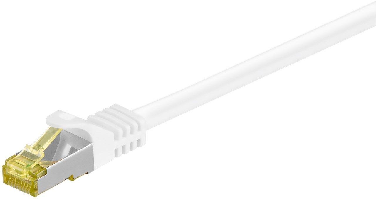 GOOBAY - Kytkentäkaapeli - CAT 6A, 3m, val