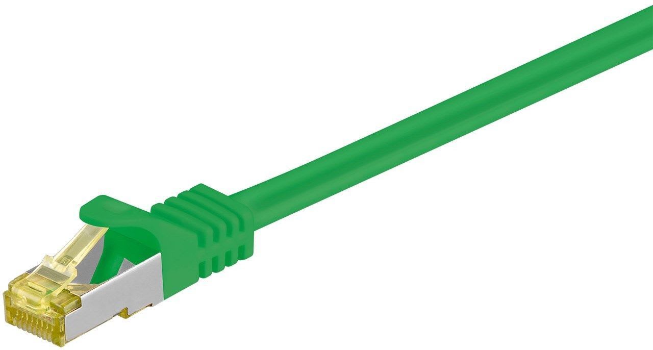 GOOBAY - Kytkentäkaapeli - CAT 6A, 30m, vih