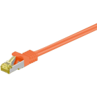 GOOBAY - Kytkentäkaapeli - CAT 6A, 0.5m, ora