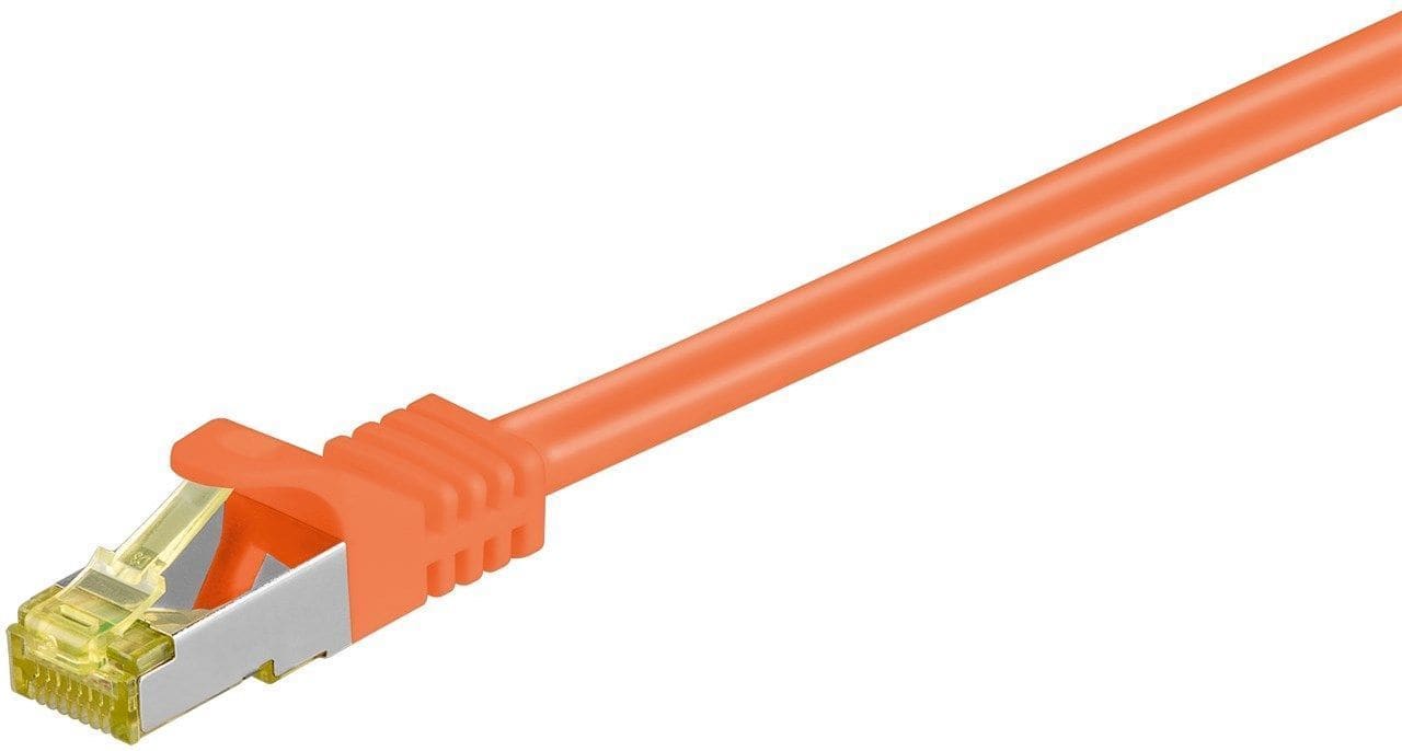 GOOBAY - Kytkentäkaapeli - CAT 6A, 5m, ora