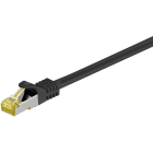 GOOBAY - Kytkentäkaapeli - CAT 6A, 0.5m, mus