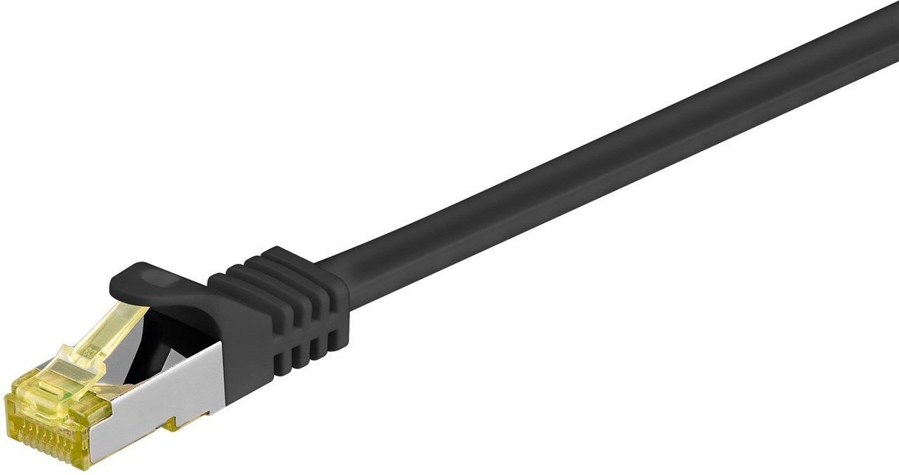 GOOBAY - Kytkentäkaapeli - CAT 6A, 25m, mus