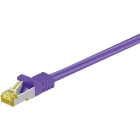 GOOBAY - Kytkentäkaapeli - CAT 6A, 0.5m, vio