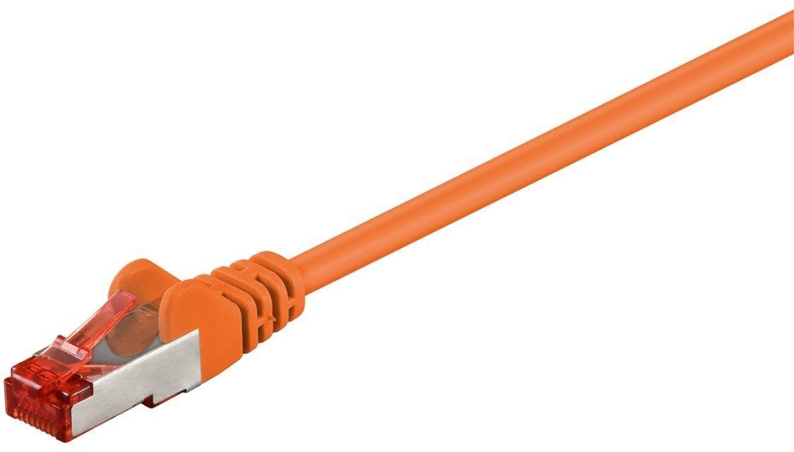 GOOBAY - Kytkentäkaapeli - CAT 6, S/FTP, 0.5m, ora