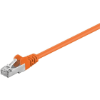 GOOBAY - Kytkentäkaapeli - CAT 5E, F/UTP, 0.25m, ora