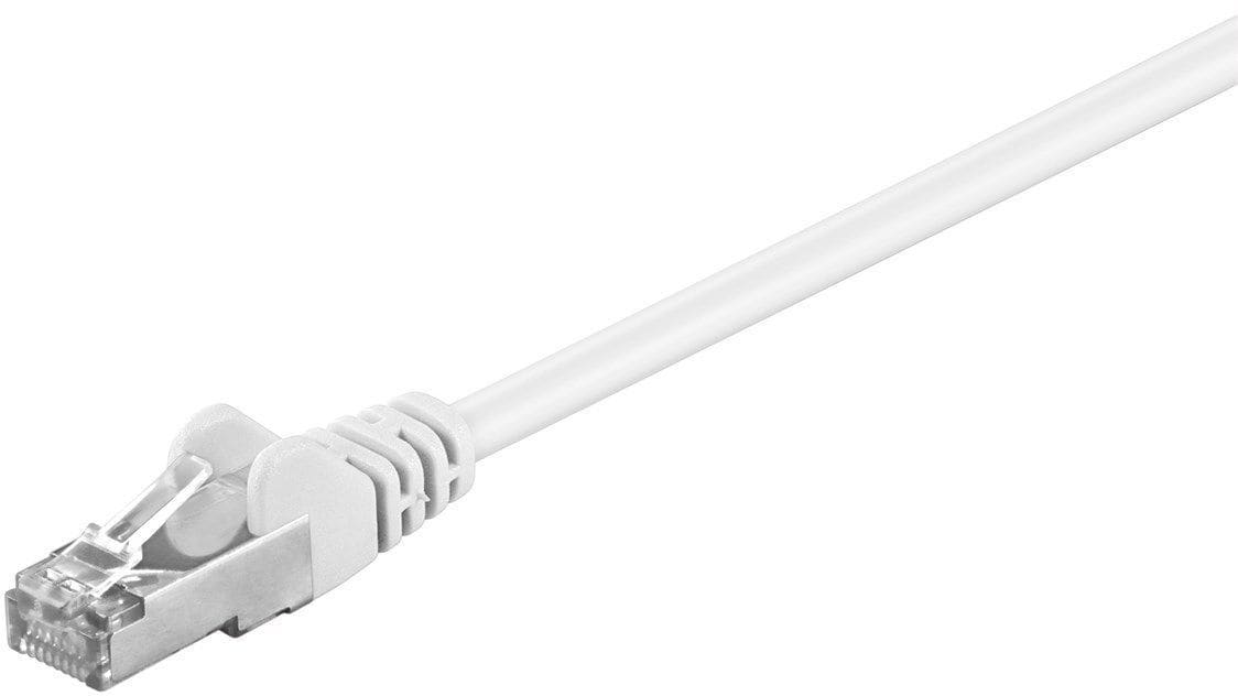 GOOBAY - Kytkentäkaapeli - CAT 5E, SF/UTP, 0.5m, val