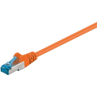 GOOBAY - Kytkentäkaapeli - CAT 6A, S/FTP, 0.5m, ora