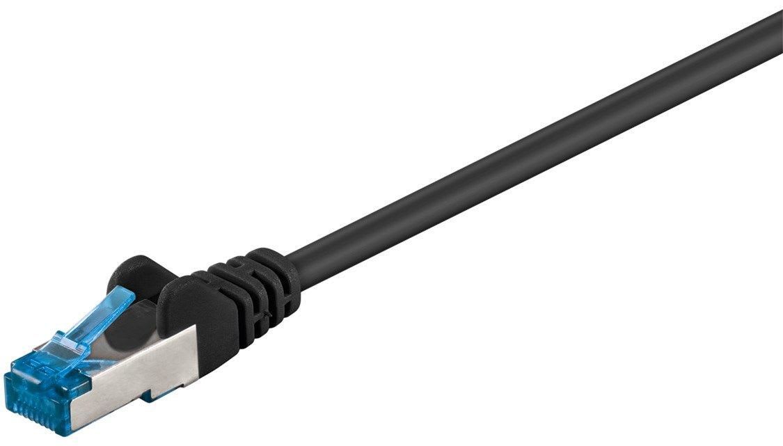 GOOBAY - Kytkentäkaapeli - CAT 6A, S/FTP, 1.5m, mus